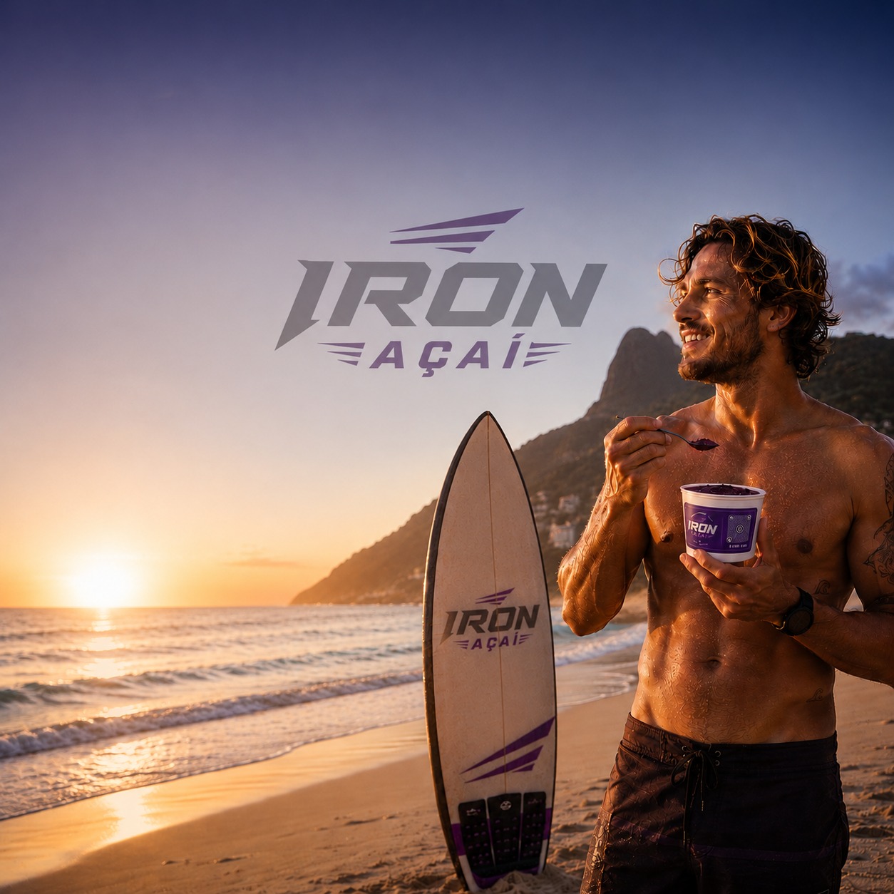 Prática de esportes Iron Açaí